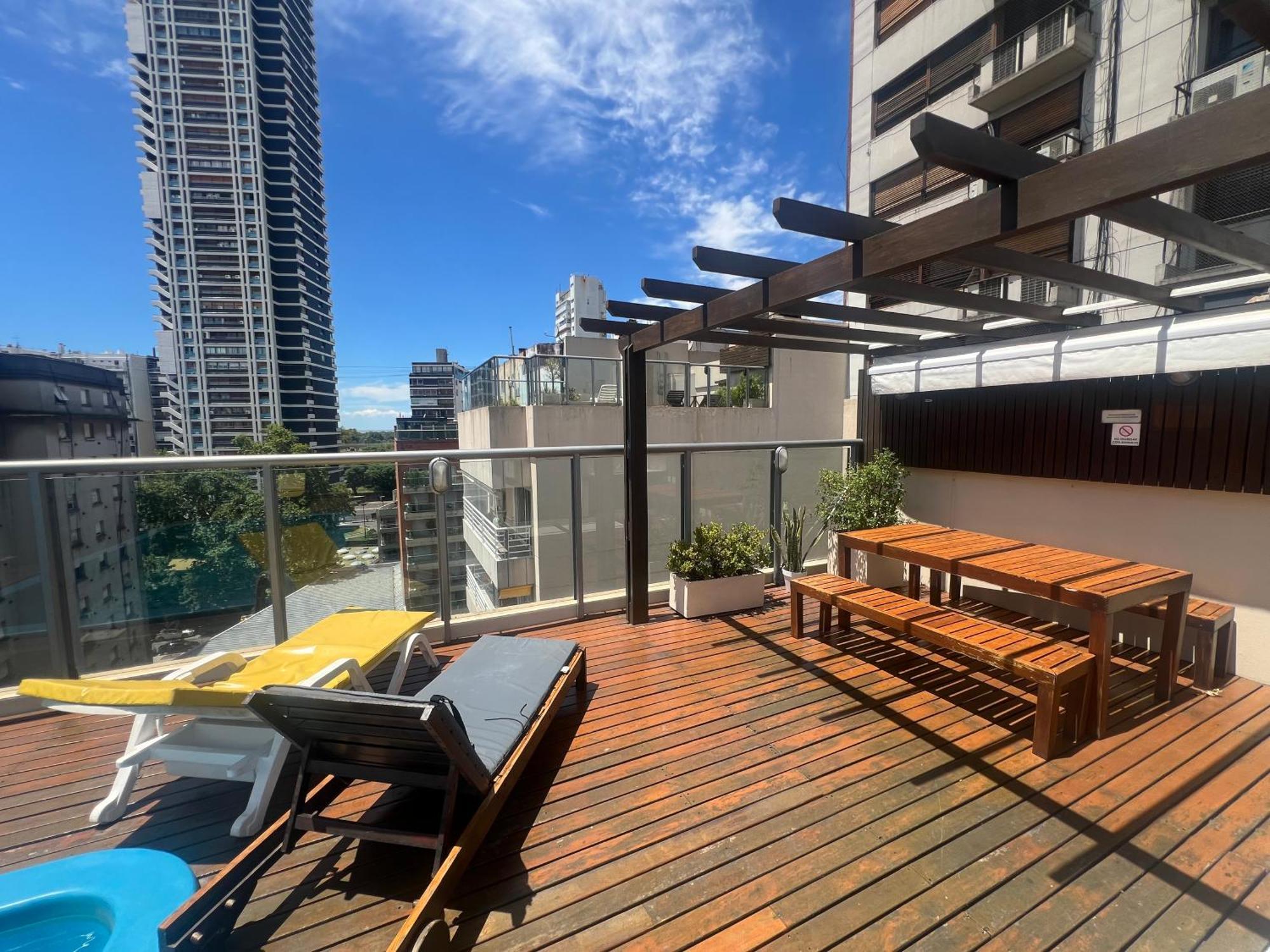 Estudio En Palermo Con Piscina! Canitas Apartamento Ciudad Autónoma de Buenos Aires